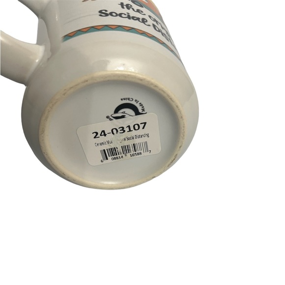 Camping Mug - Camping - The Original Social Distancing 2cups or 16 ounces. - Picture 3 of 4